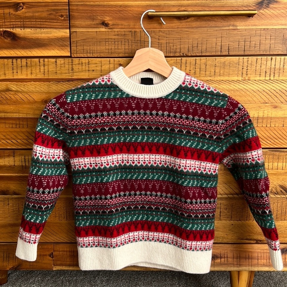 Little MO&Co. BOYS/GIRL  WOOL SWEATER.